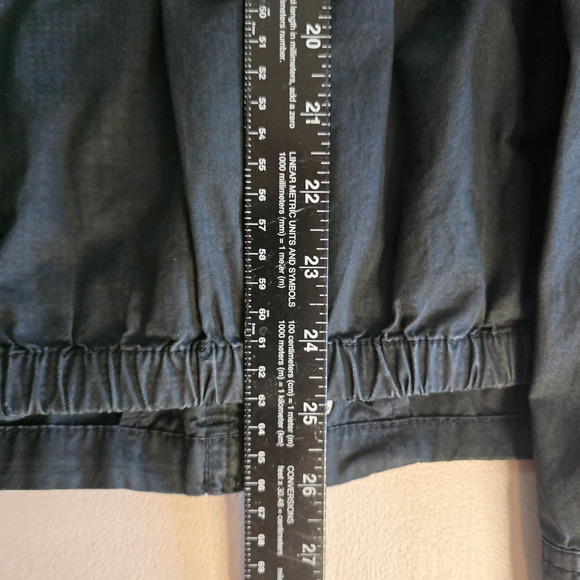 Bench Utility Jacket Men's Medium Full Zip Up Hooded Navy Blue - Picture 12 of 16